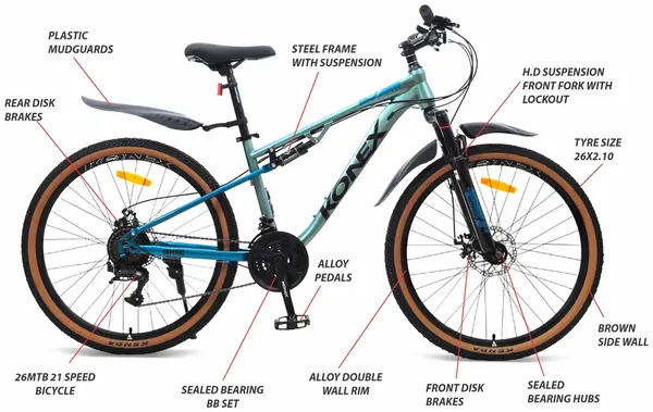 KONEX 26KX606-04 Seafoam Green — feature callouts