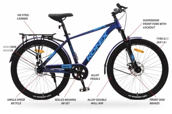 KONEX 26KX606-07ST Nebula Blue — feature callouts
