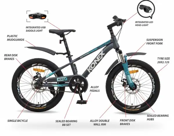 KONEX 20KX505-12PL Metallic Grey — product specification
