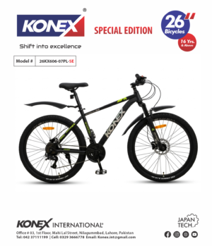 26KX606-07PL-SE | Special Edition 26" Bicycle for Adults Plastic Mudguard