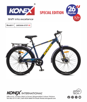 26KX606-07ST-SE | Special Edition 26" Bicycle for Adults Steel Carrier