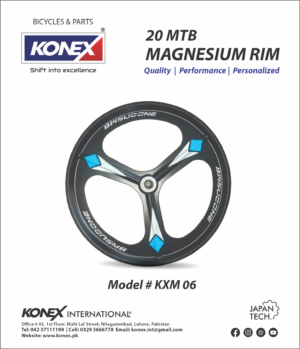 KONEX KXM-06 Blue Magnesium Rim For 20MTB Bicycle