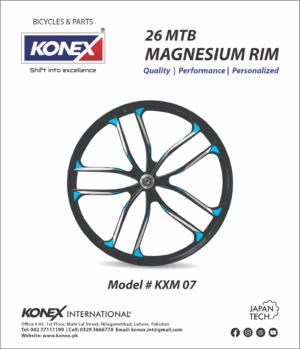 KONEX KXM-07 Blue Magnesium Rim For 26MTB Bicycle