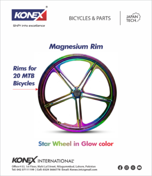KONEX KXM-05 Multi-Color Magnesium Rim For 20MTB Bicycle