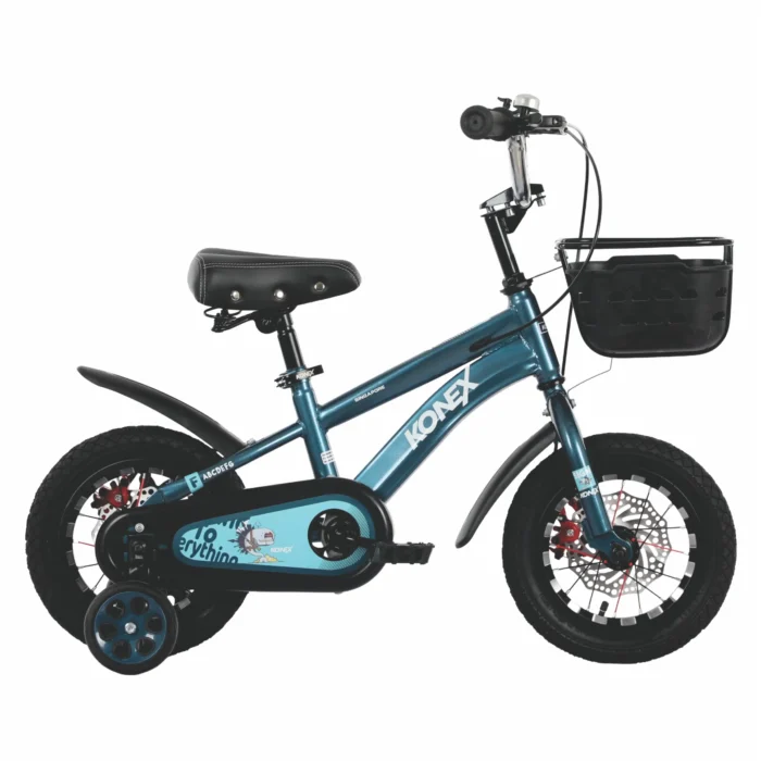12KX303 | Premium 12″ Bicycle for Kids (Dark Ferozi)