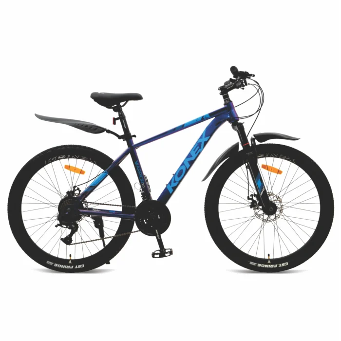 26KX606-07PL | Premium 26″ Bicycle for Adults Plastic Mudguard (Blue)