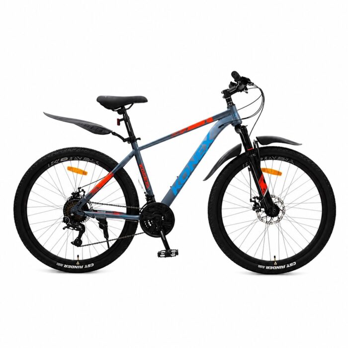 26KX606-07PL | Premium 26″ Bicycle for Adults Plastic Mudguard (Grey)